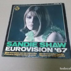 Discos de vinilo: SANDIE SHAW (EP) PUPPET ON A STRING AÑO 1967