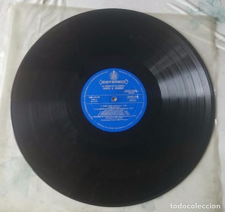 Discos de vinilo: Santo y Johnny: La sombra de tu sonrisa (Hispavox 1966) - Foto 1