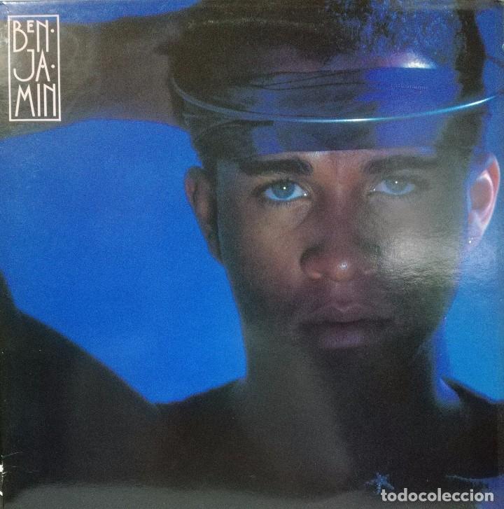 Discos de vinilo: BENJAMIN - UP AND DOWN LP 1989 SPAIN - Foto 1