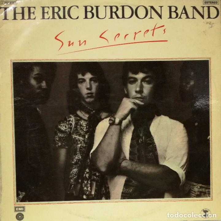 Discos de vinilo: THE ERIC BURDON BAND - SUN SECRETS LP 1975 SPAIN - Foto 1