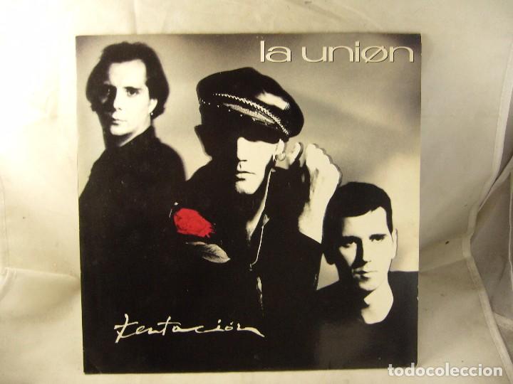 Discos de vinilo: LA UNION, TENTACION, EDICION DE 1990 DE ESPA&Ntilde;A - Foto 1