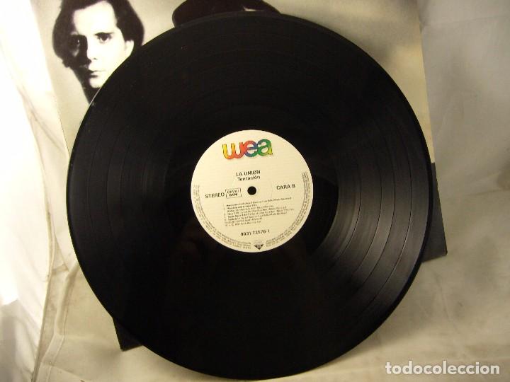 Discos de vinilo: LA UNION, TENTACION, EDICION DE 1990 DE ESPA&Ntilde;A - Foto 2