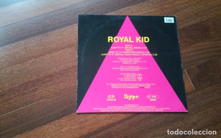 Discos de vinilo: Royal kid-jump to it remix.maxi - Foto 2