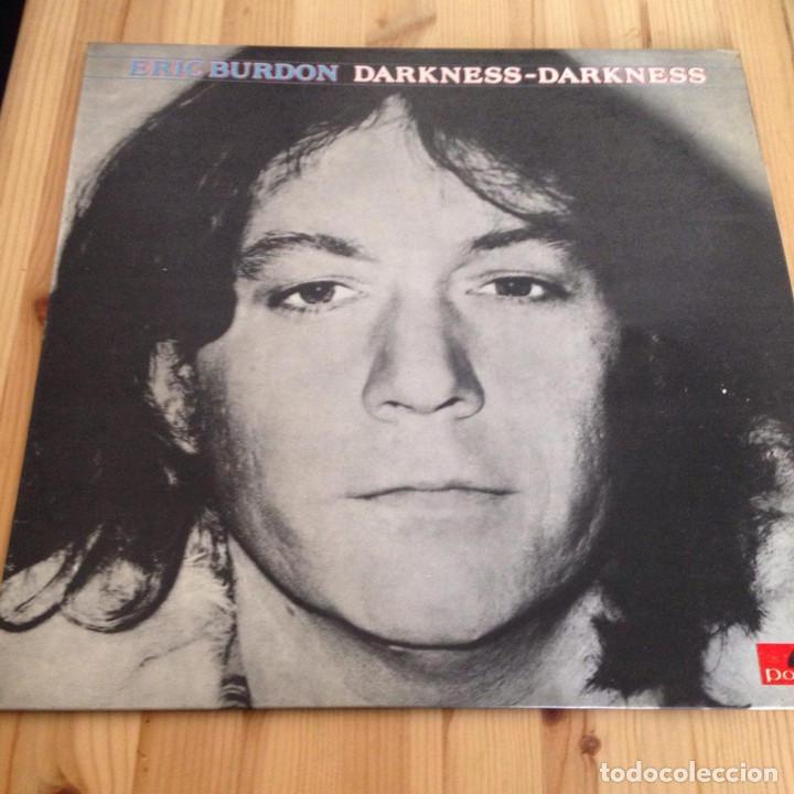 Discos de vinilo: Eric Burdon -- Darkness Darkness --lp edicion espa&ntilde;ola - Foto 1