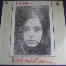 Discos de vinilo: LUPE LP NOVOLA TXINDOKI 1978 - KALEAK BUSTIRIK GELDITU ZINEN - FOLK VASCO 70'S - EUSKADI - EUSKERA