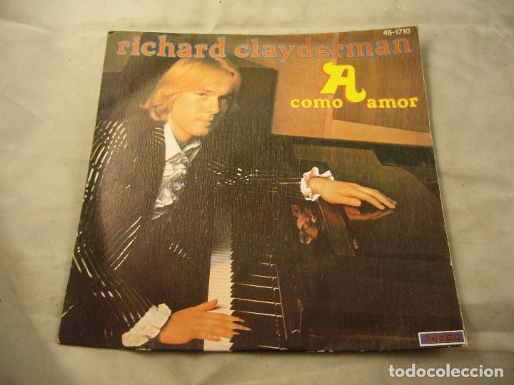 Discos de vinilo: RICHARD CLAYDERMAN. A COMO AMOR. - Foto 1