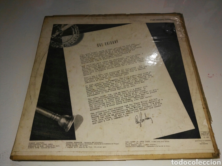 Discos de vinilo: Ray Anthony- LP I remember Glenn Miller- Capitol 1959 3 - Foto 2