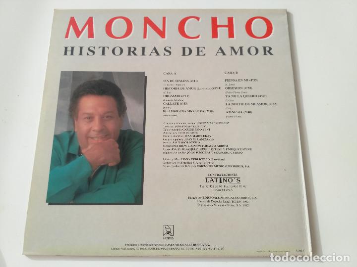 Discos de vinilo: Moncho - Historias de amor (LP) - Foto 2