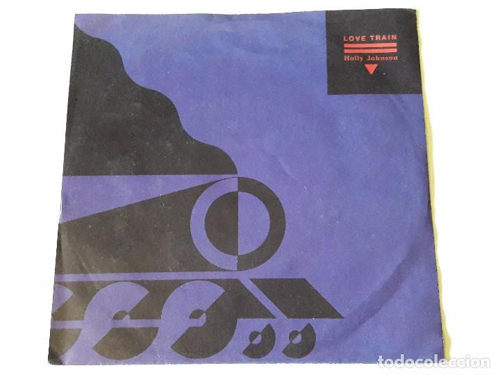 Discos de vinilo: Holly Johnson - Love Train - 1989 - Single - Foto 1
