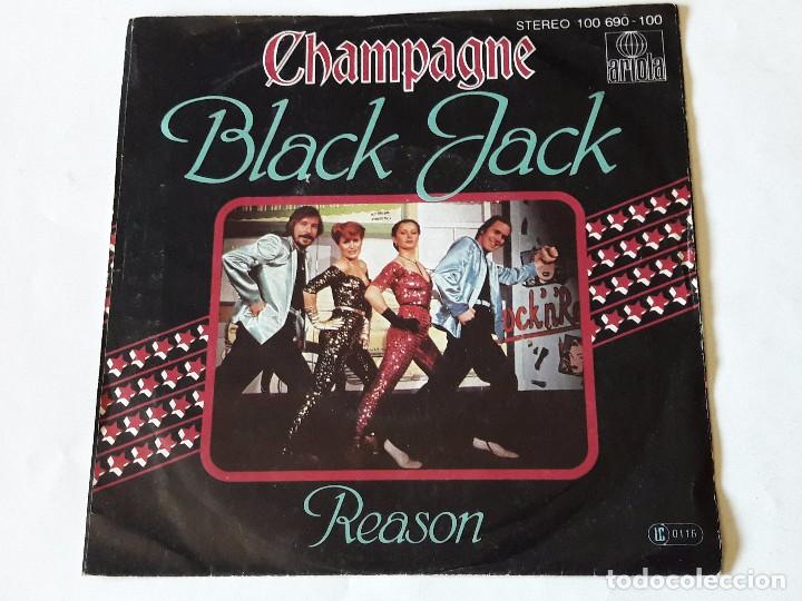 Discos de vinilo: Champagne - Black Jack - 1979 - Single - Foto 1
