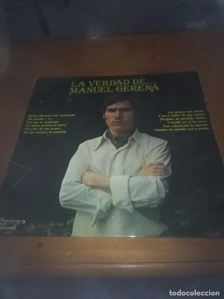 Discos de vinilo: LA VERDAD DE MUANUEL GERENA C9V - Foto 1