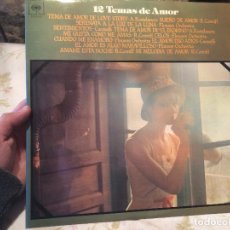 Discos de vinilo: ANTIGUO DISCO VINILO 12 TEMAS DE AMOR AÑO 1977
