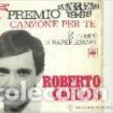 Discos de vinilo: ROBERTO CARLOS SINGLE SELLO CBS AÑO 1968 EDITADO EN ESPAÑA
