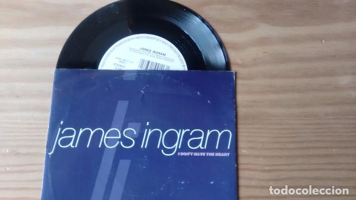 Discos de vinilo: SINGLE (VINILO) DE JAMES INGRAM A&Ntilde;OS 80 - Foto 1