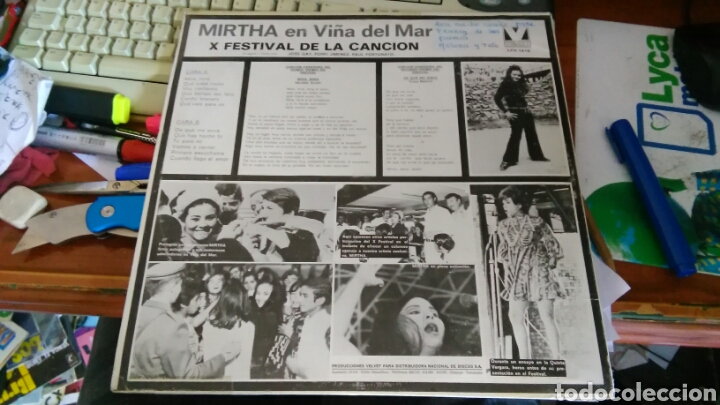 Discos de vinilo: Mirtha en vi&ntilde;a del mar lp Venezuela - Foto 2