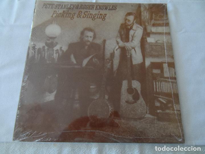 Discos de vinilo: PETE STANLEY & ROGER KNOWLES - PICKING & SINGING (PRECINTADO) - Foto 1