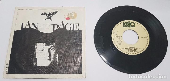 Discos de vinilo: VINILO SINGLE 7 45 RPM IAN PAGE - Foto 2