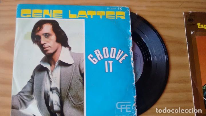 Discos de vinilo: SINGLE (VINILO) DE GENE LATTER A&Ntilde;OS 70 - Foto 1
