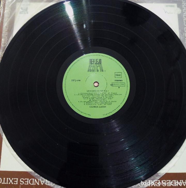 Discos de vinilo: LP GLORIA LASSO GRANDES &Eacute;XITOS - EMI 1977. - Foto 5