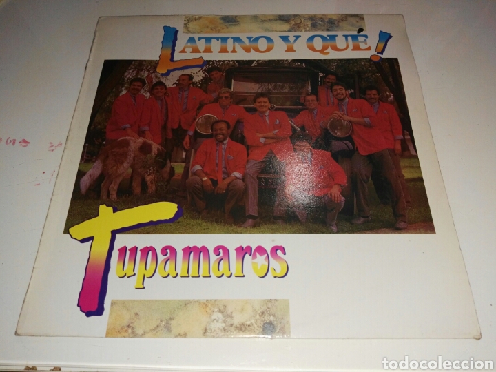 Disques de vinyle: Tupamaros- LP Latino y que!- Fonomusic 1990 Spain 4