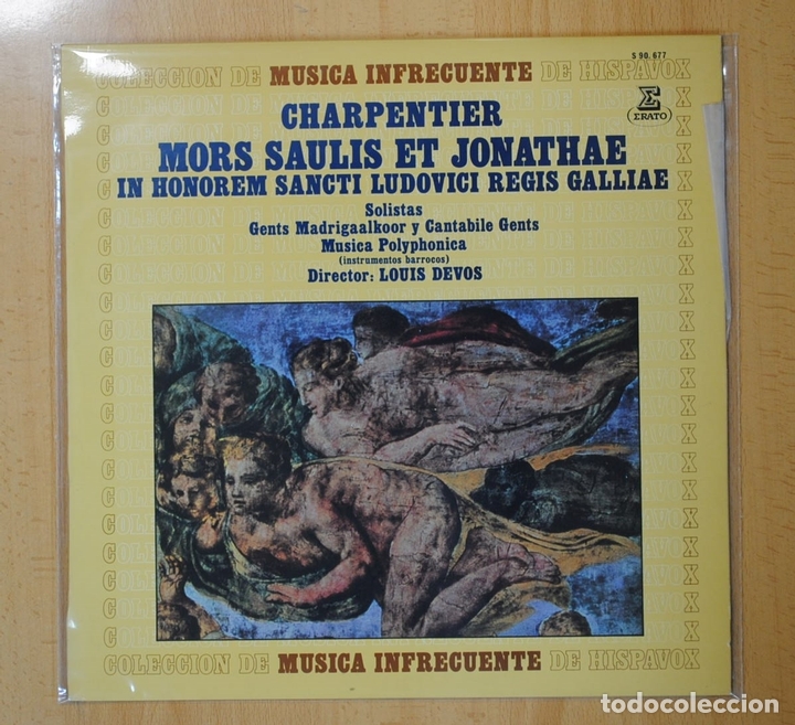 Discos de vinilo: CHARPENTIER - MORS SAULIS ET JONATHAE - LP - Foto 1