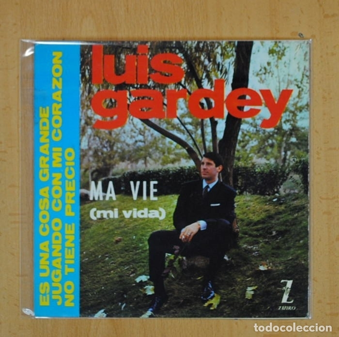 Discos de vinilo: LUIS GARDEY - MA VIE + 3 - EP - Foto 1