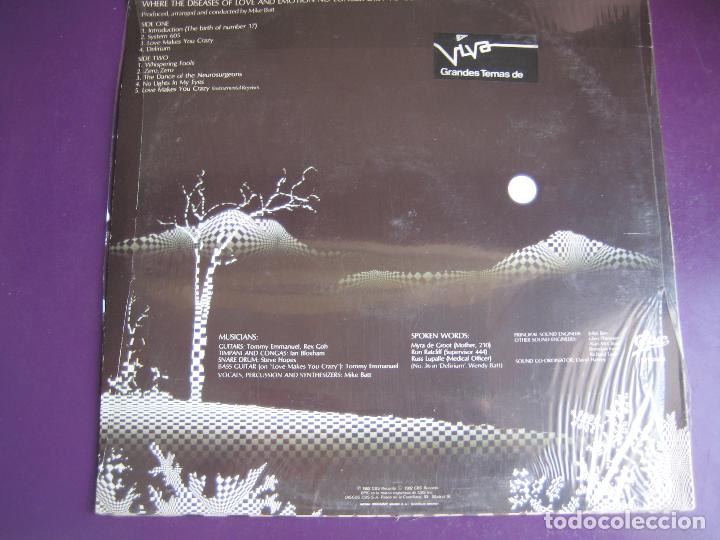 Discos de vinilo: MIKE BATT LP EPIC 1983 - ZERO ZERO - NEW WAVE - ELECTRONICA - SYNTH POP - Foto 2