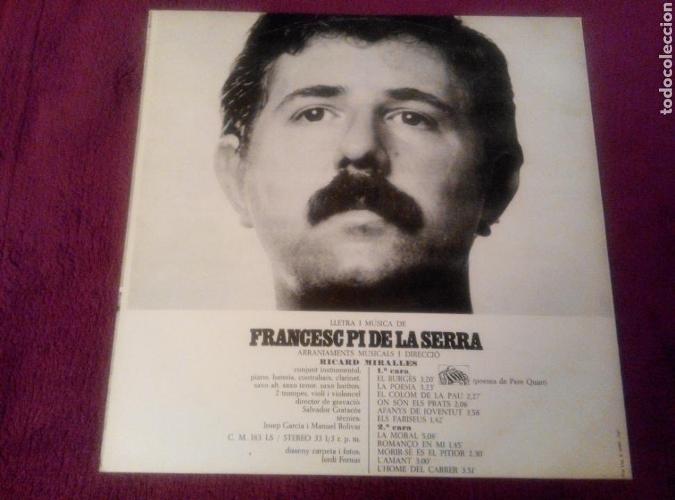 Discos de vinilo: FRANCESC PI DE LA SERRA - Foto 2