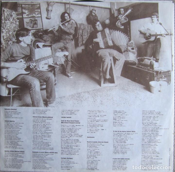 Discos de vinilo: OSKORRI: BADOK HAMAHIRU - FOLK VASCO - Foto 3
