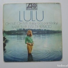 Discos de vinilo: LULU ''ESTOY LOCO POR TI BABY'' AÑO 1969 VINILO DE 7'' ES UN SINGLE. Lote 101690971