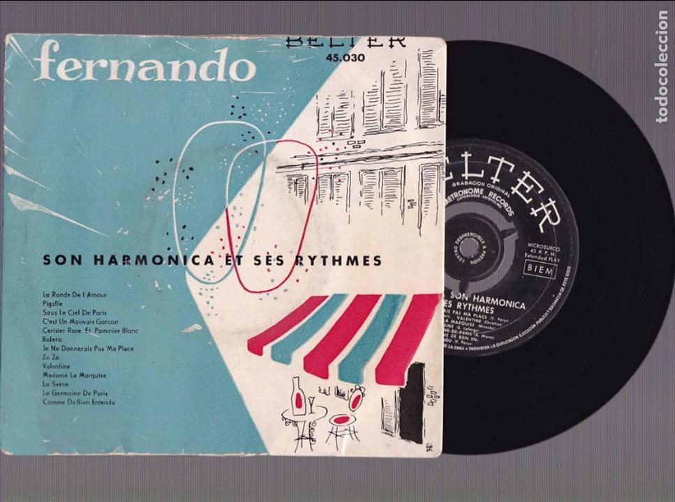 Discos de vinilo: FERNANDO - SON HARMONICA ET SES RYTHMES - BELTER 45.030 - Foto 1