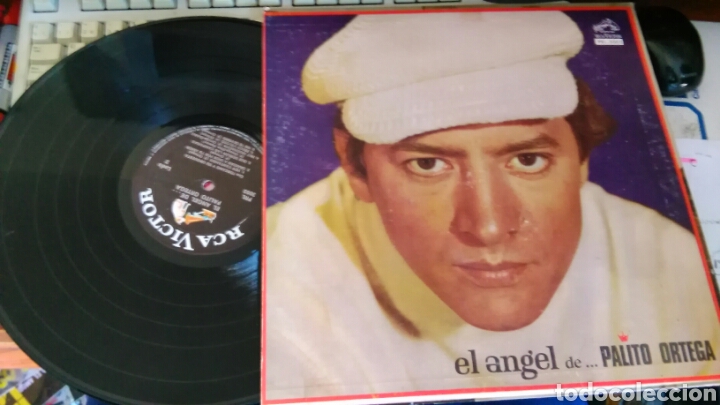 Disques de vinyle: El angel de...palito Ortega.puerto rico