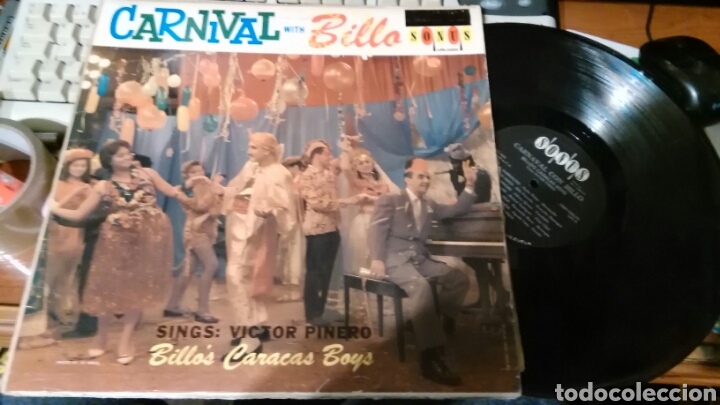 Disques de vinyle: Carnaval con billo. victor pi&ntilde;ero.venezuela