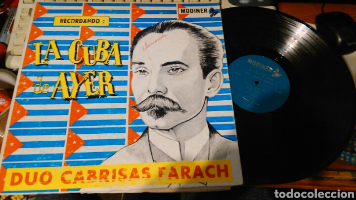 Disques de vinyle: Duo cabrisas farach lp la cuba de ayer