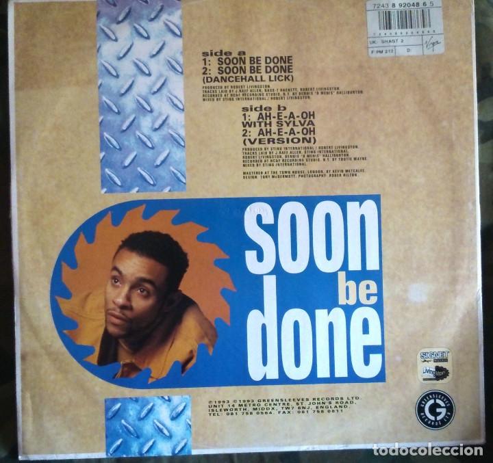 Discos de vinilo: Shaggy &ndash; Soon Be Done Reggae Dancehall 1993 - Foto 2