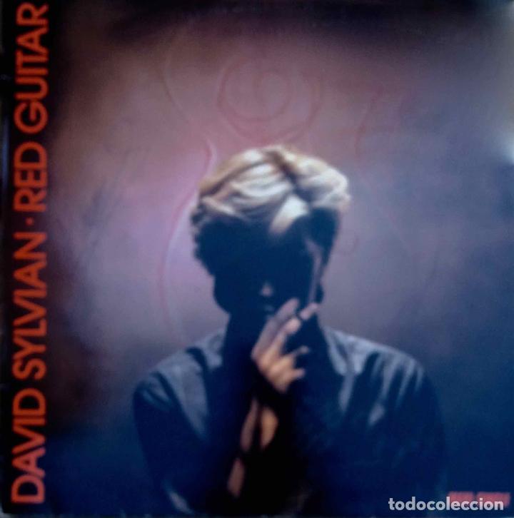 Discos de vinilo: DAVID SYLVIAN, RED GUITAR. MAXI SINGLE ESPA&Ntilde;A 2 TEMAS - Foto 1