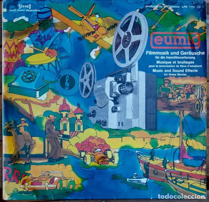 Discos de vinilo: EUMIG, M&Uacute;SICA Y EFECTOS DE SONIDO. LP AUSTRIA - Foto 1