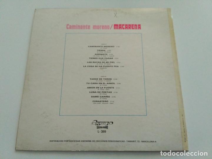 Discos de vinilo: Macarena - Caminante Moreno (LP) - Foto 2