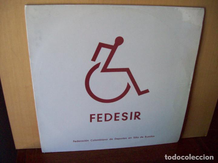 Discos de vinilo: FEDESIR - FEDERACION COLOMBIANA DE DEPORTES EN SILLA DE RUEDAS - MAXI-SINGLE 1988