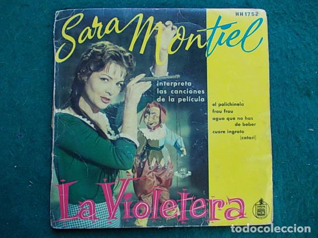 Discos de vinilo: Sara Montiel La violetera - Foto 1