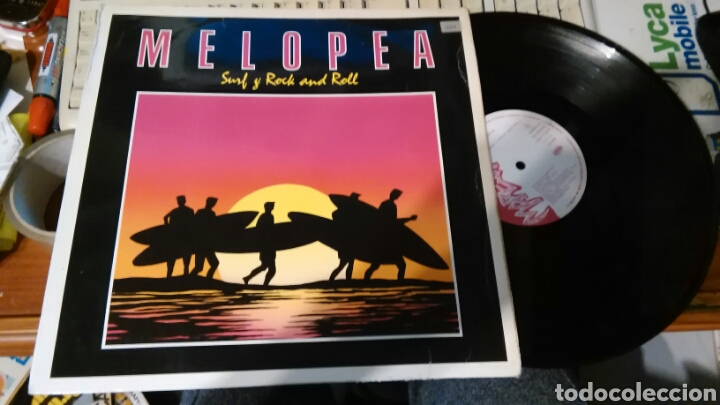 Discos de vinilo: Melopea lp surf y rock and roll.1988 - Foto 1