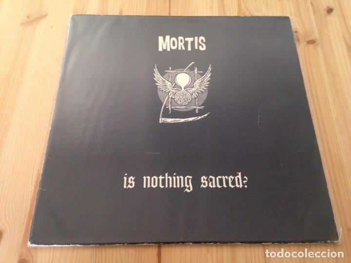 Discos de vinilo: Mortis -- Is Nothing Sacred?-punk hard core - Foto 1