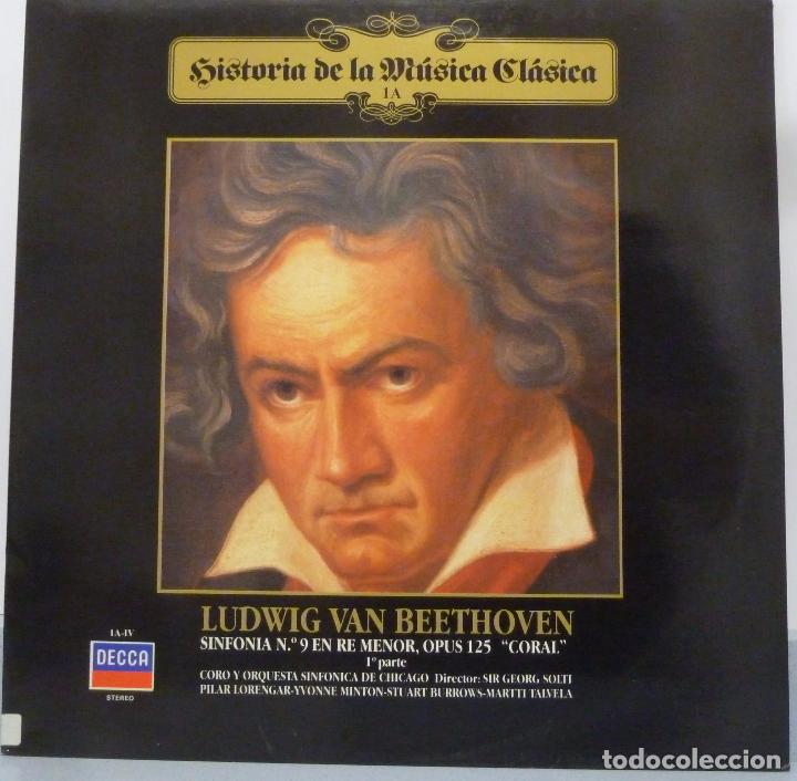 Discos de vinilo: BEETHOVEN - SINFONIA 9 (1&ordf; PARTE) - Foto 1