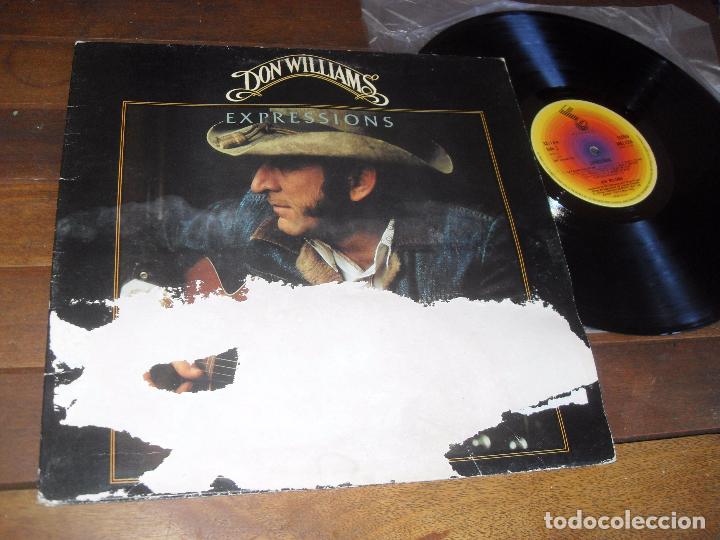 Discos de vinilo: DON WILLIAMS - LP  EXPRESSIONS  - MADE IN SPAIN 1978 - Foto 1