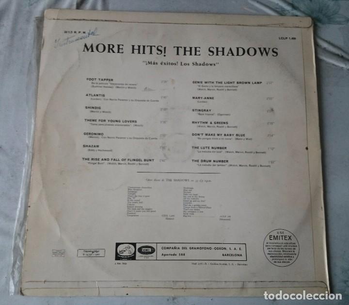 Discos de vinilo: The Shadows: &iexcl;M&aacute;s &eacute;xitos! (Emi La voz de su amo 1966) - Foto 4