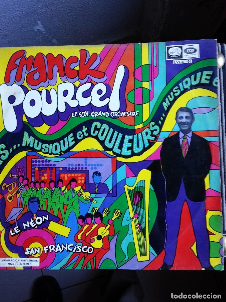 Discos de vinilo: FRANK POURCEL - MUSIQUE ET COULEURS . - Foto 1