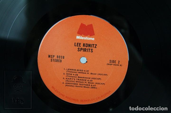 Discos de vinilo: Disco LP Vinilo De Jazz - Lee Konitz, Spirits - Milestone, 1971 - Foto 2