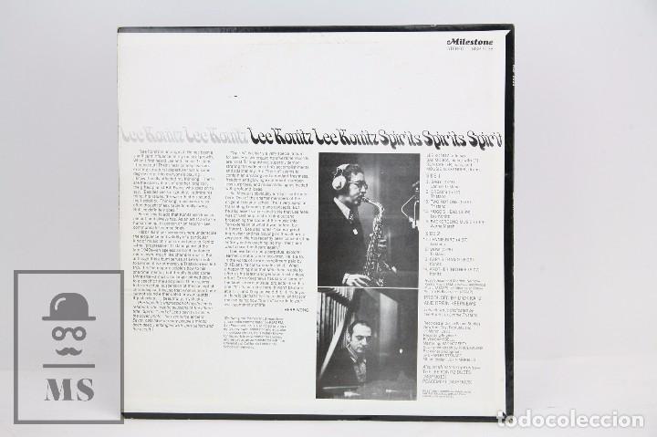 Discos de vinilo: Disco LP Vinilo De Jazz - Lee Konitz, Spirits - Milestone, 1971 - Foto 3