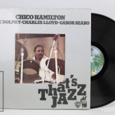Discos de vinilo: LP VINILO DE JAZZ - CHICO HAMILTON, THAT'S JAZZ - WARNER BROS, 1977