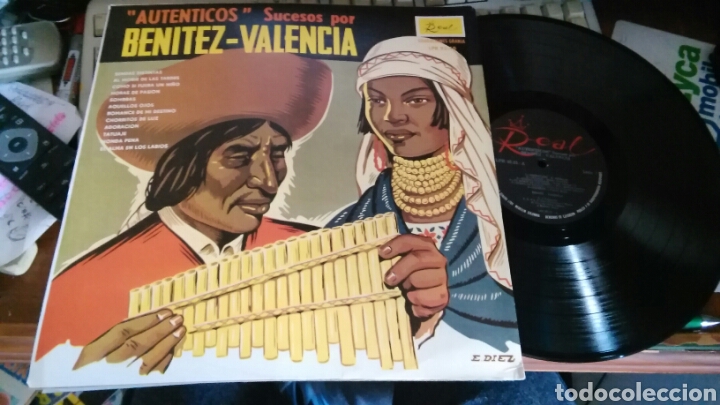 Disques de vinyle: Autenticos sucesos por benitez-valencia.colombia